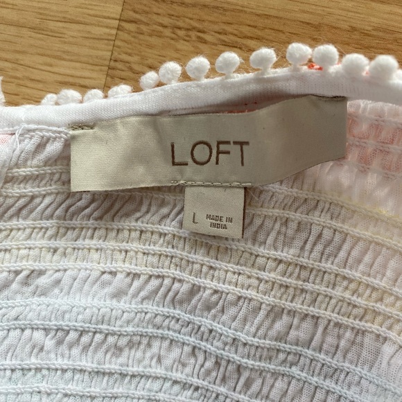 Loft white striped swing tank - Picture 4 of 4